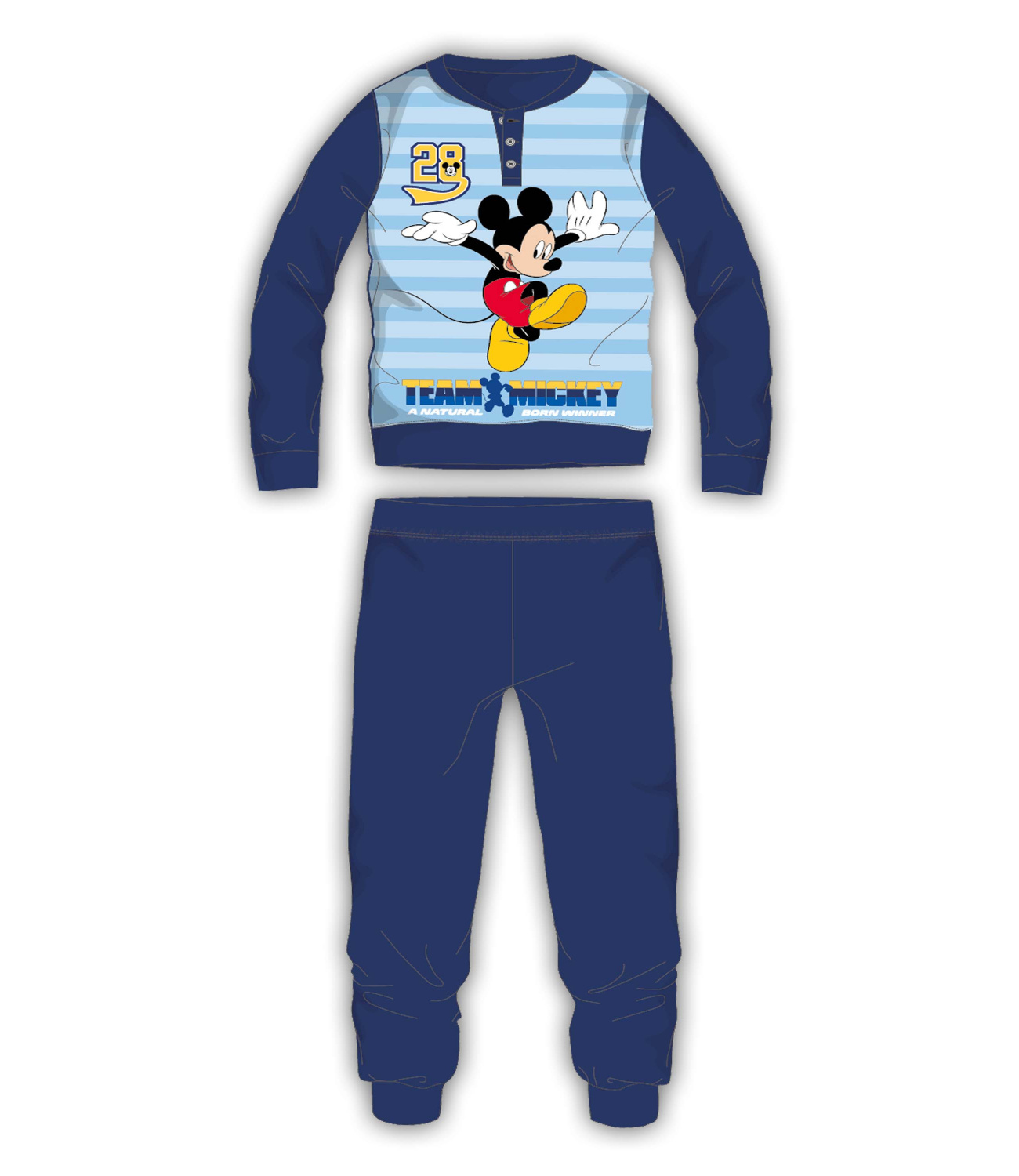 Mickey® Pijama bumbac bleumarin 193938