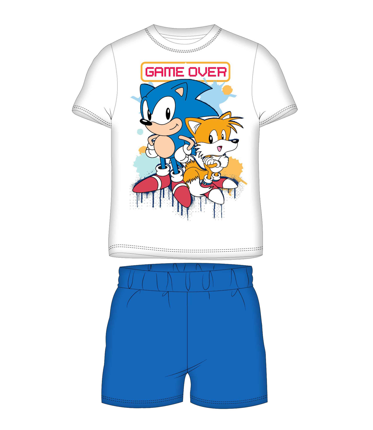 Sonic® Pijama alba 845841