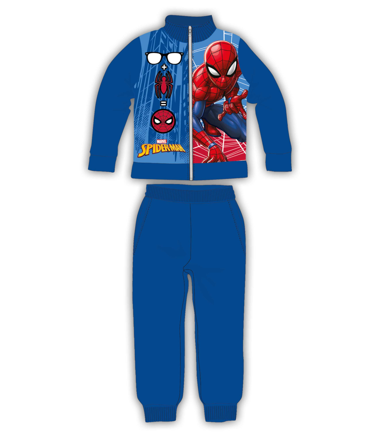 Spider-Man® Trening flausat albastru 524682