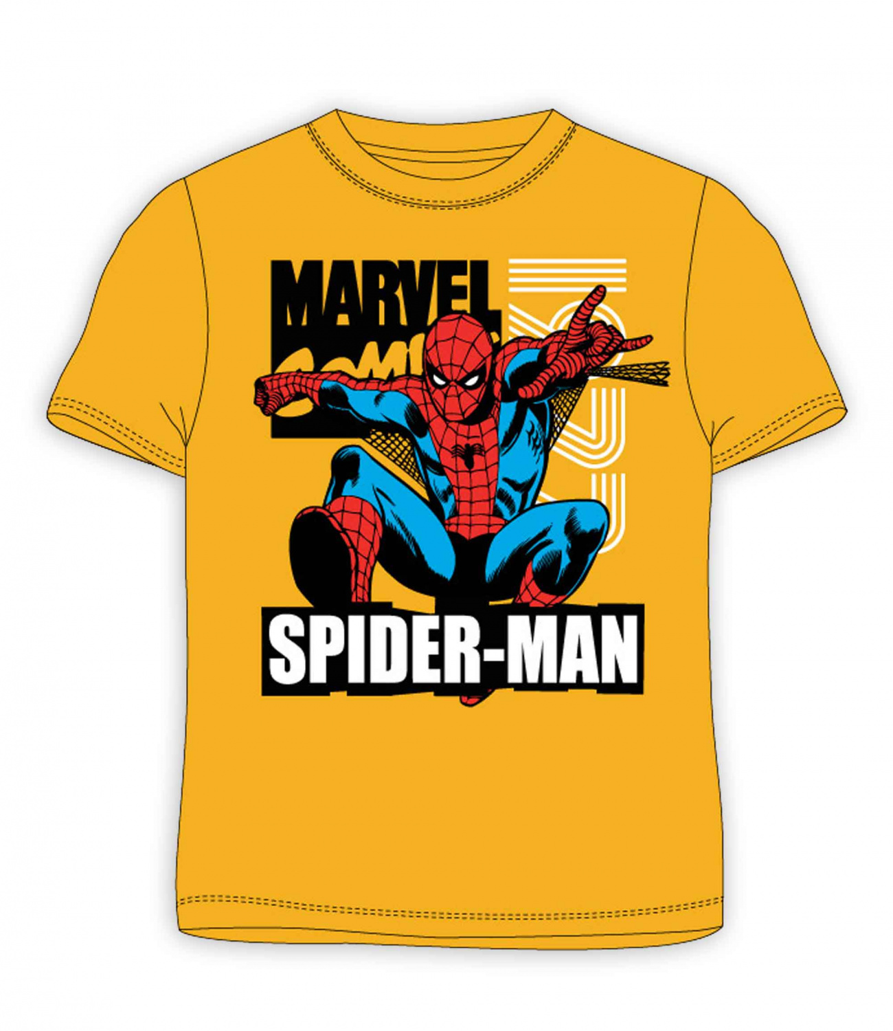 Spider-Man® Tricou galben 145142