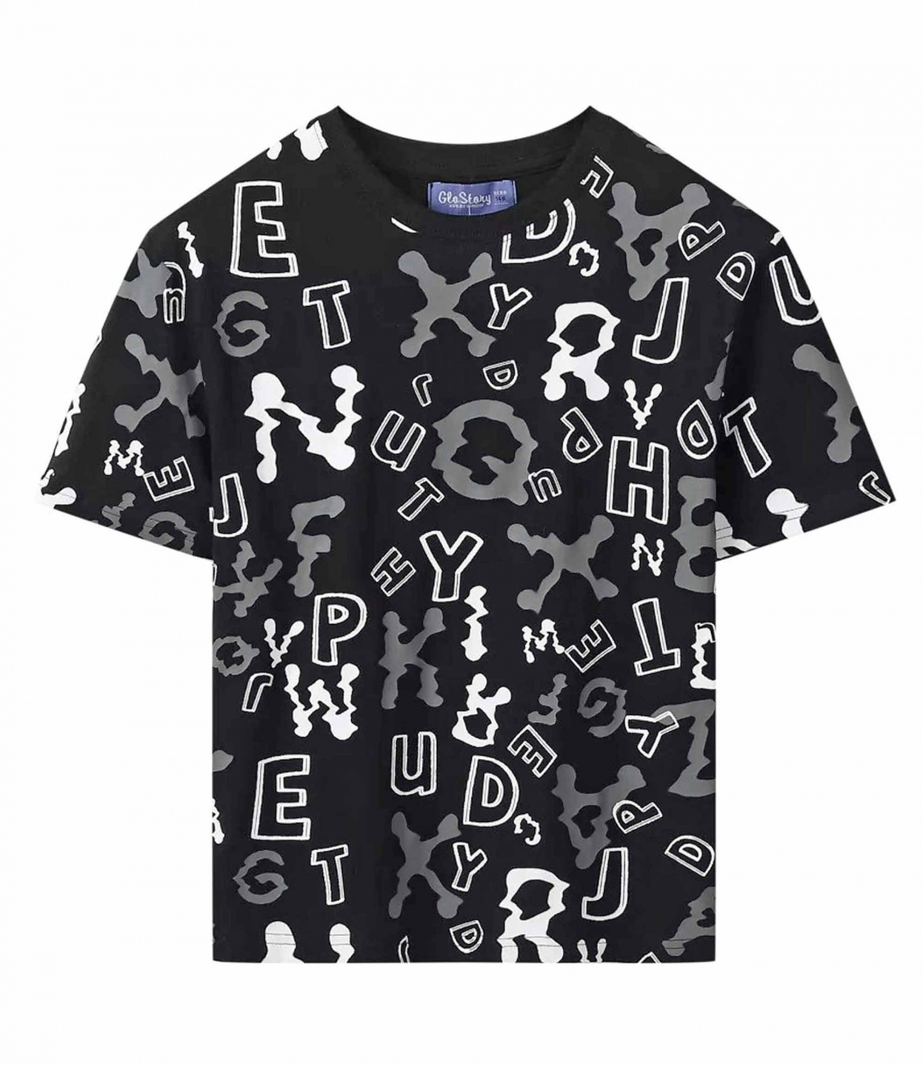 Glo-Story® Tricou negru 4797