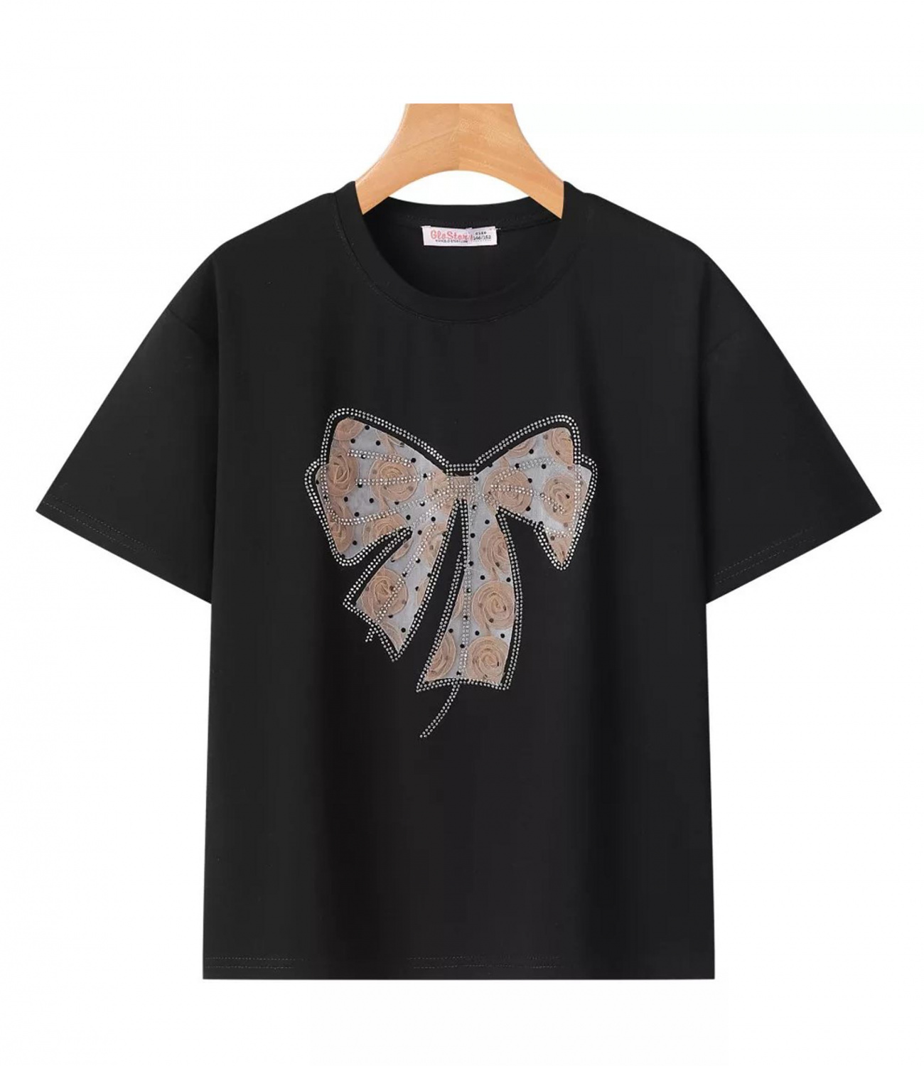 Glo-Story® Tricou negru 605479