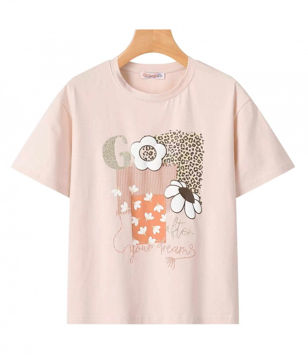 Glo-Story® Tricou  roz 605481