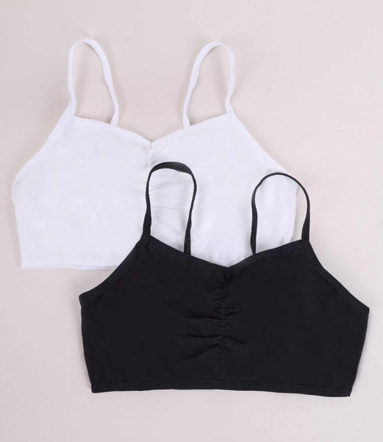 Yo Club®Set 2  Bustiere alb+negru  272021 Yo Club®Set 2  Bustiere alb+negru  272021