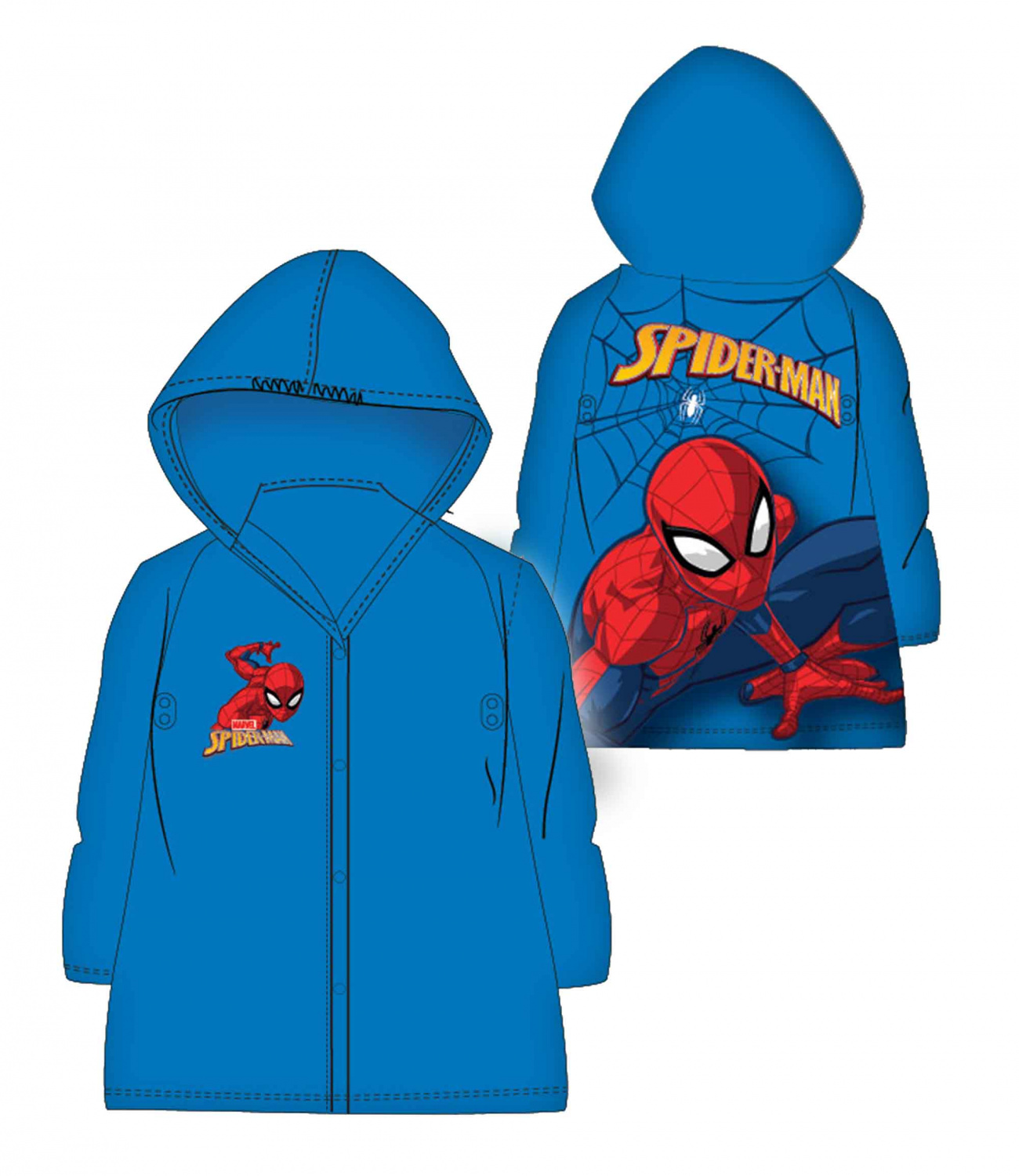 Spider-Man® Pelerina ploaie Albastra 914943