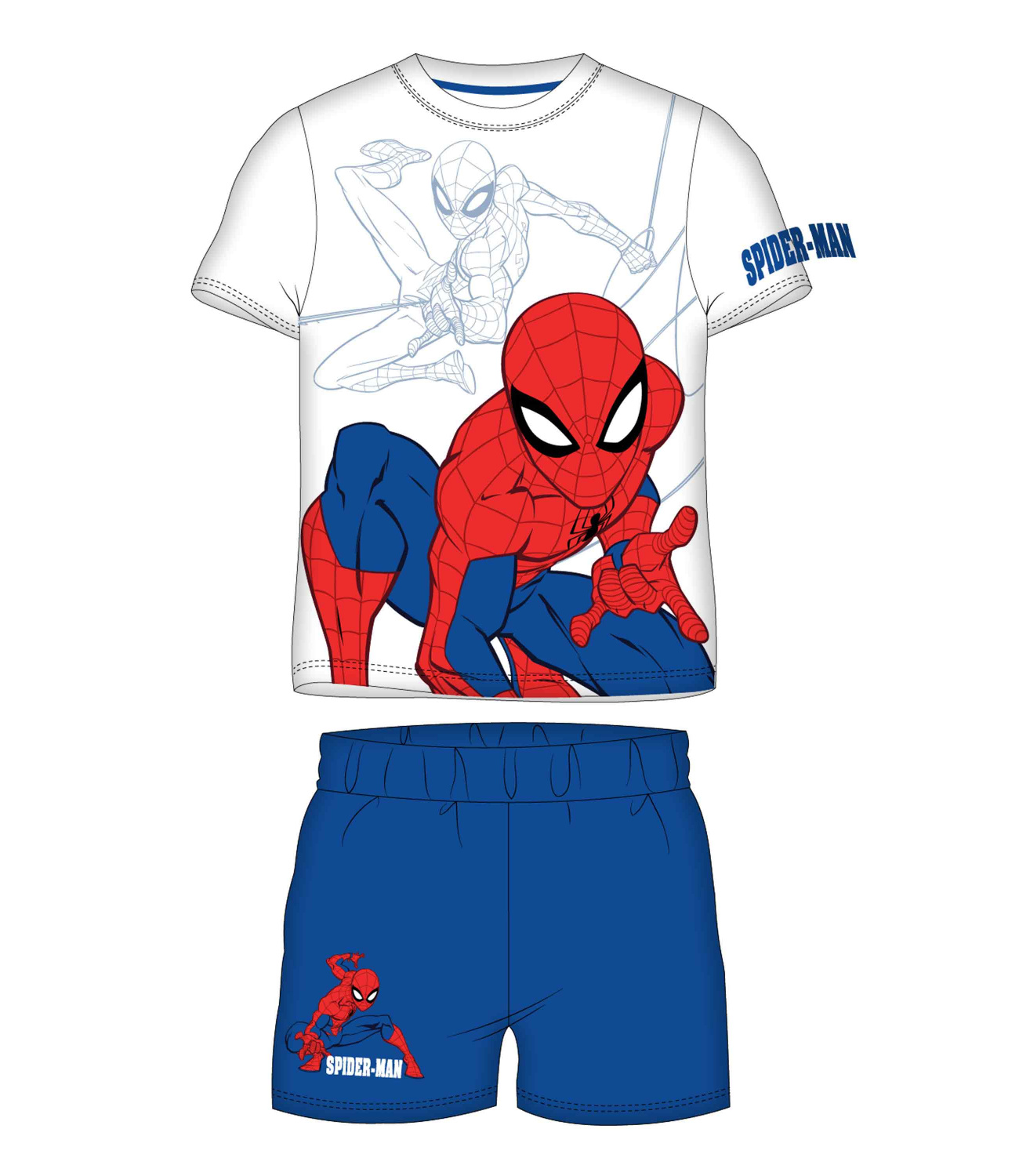 Spider-Man® Pijama alb-albastru 217566