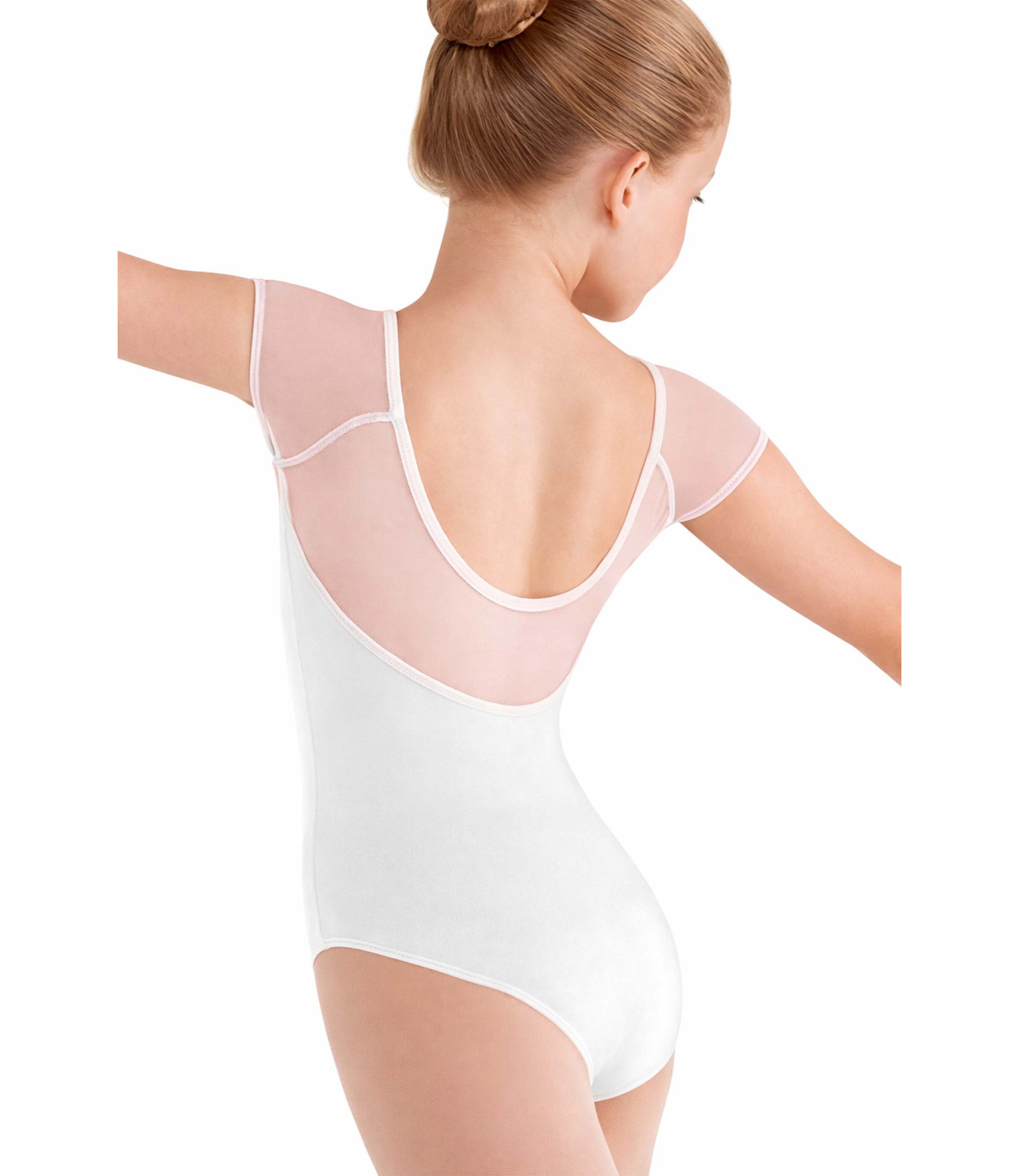 Body gimnastica & dans Alb Spandex 1106