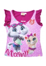 44 Cats® Tricou fuxia 187942