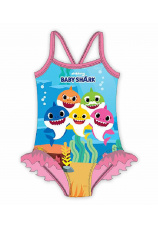 Baby Shark® Costum de baie intreg roz 210311