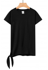 Glo-Story® Tricou negru legat 603248