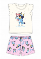 Bluey® Pijama vara roz 185711