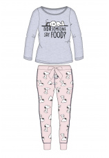 Snoopy® Pijama gri-roz 113234