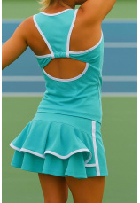 Set Tenis Fusta cu maieu Aqua 55400