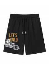 Glo-Story® Pantaloni scurți negri 604798