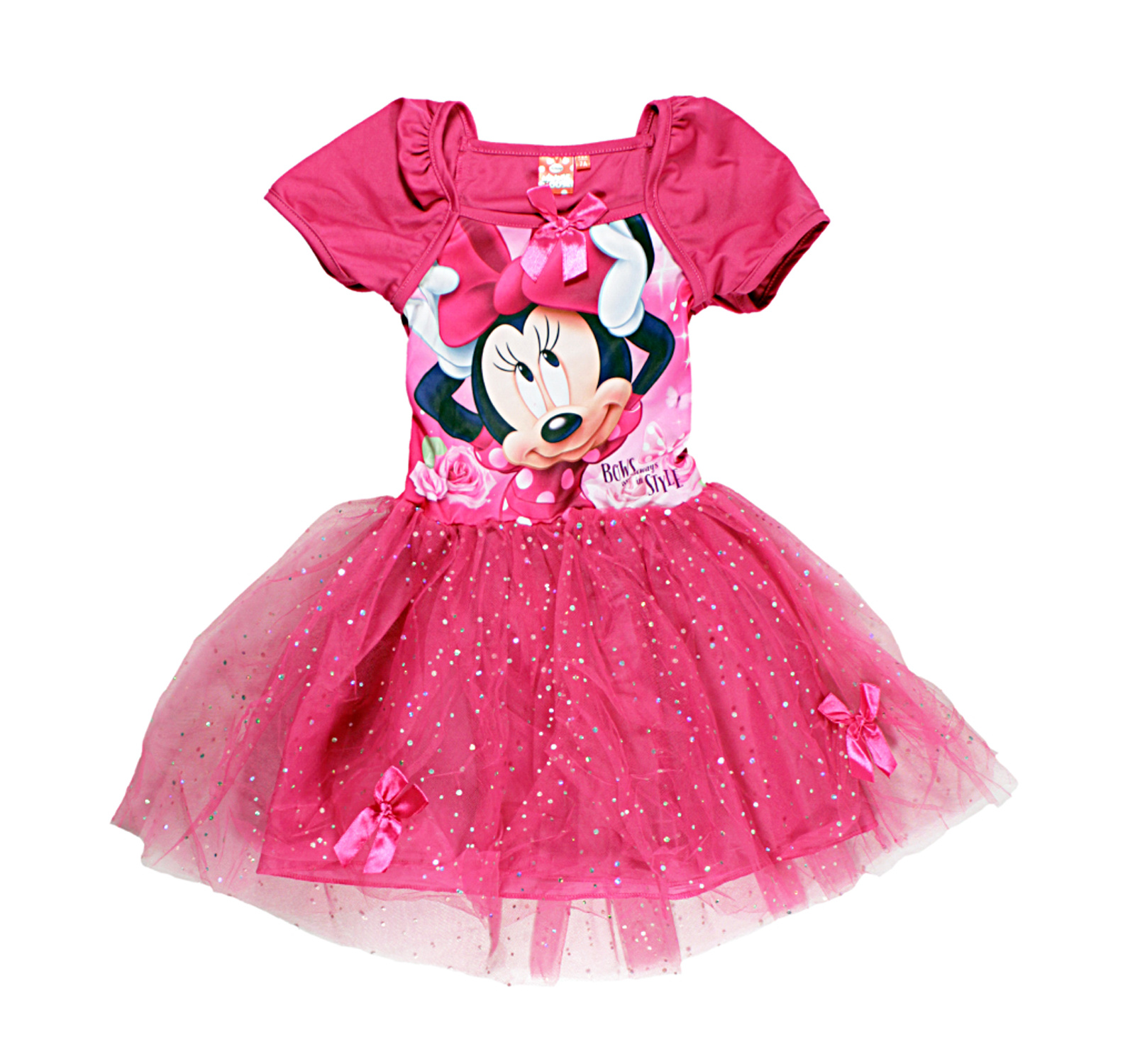 Fete Rochii Si Fuste Minnie Rochie Eleganta Fuxia