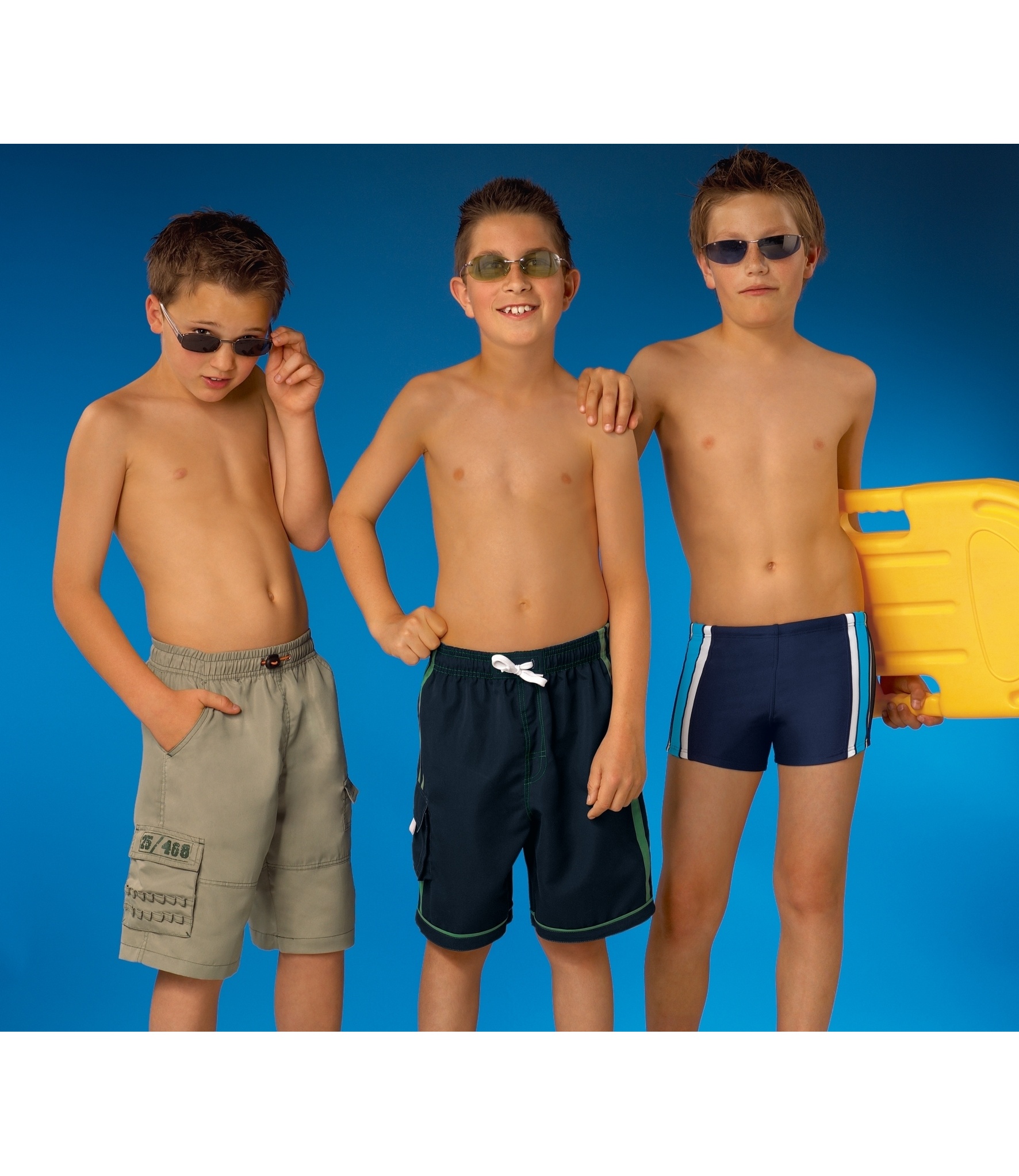 Baieti :: Costume de baie-accesorii :: Naturana® Short baie Bej inchis